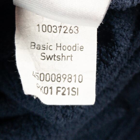 Ariat Hoodie Men’s Medium Pullover Navy Blue Southwest Graphic Logo Ranch Fleece - Picture 9 of 13